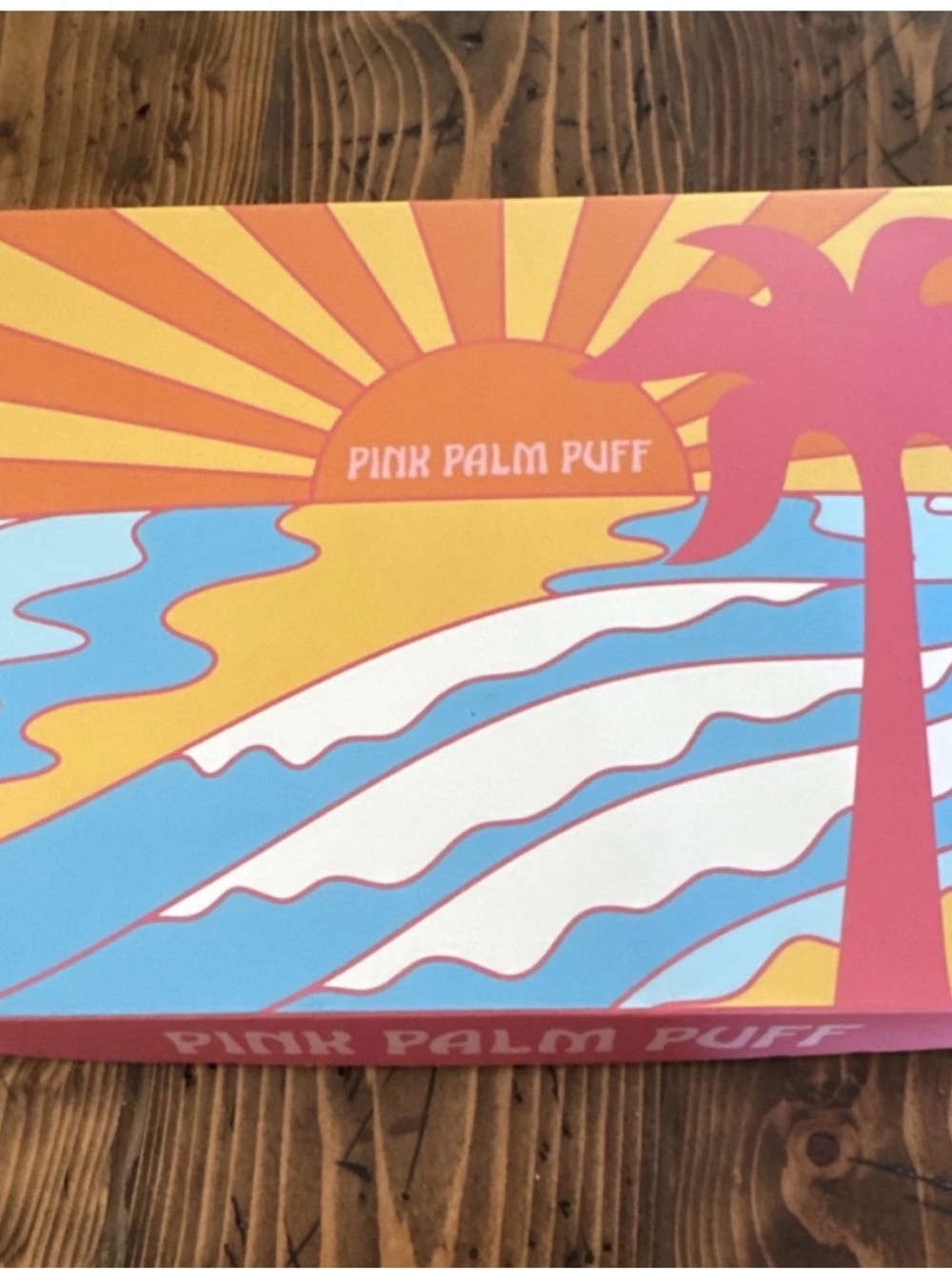 RARE Pink Palm Puff "Under the Sea" Hoodie Blue Disney Mermaid Small NEW IN BOX - Picture 10 of 11